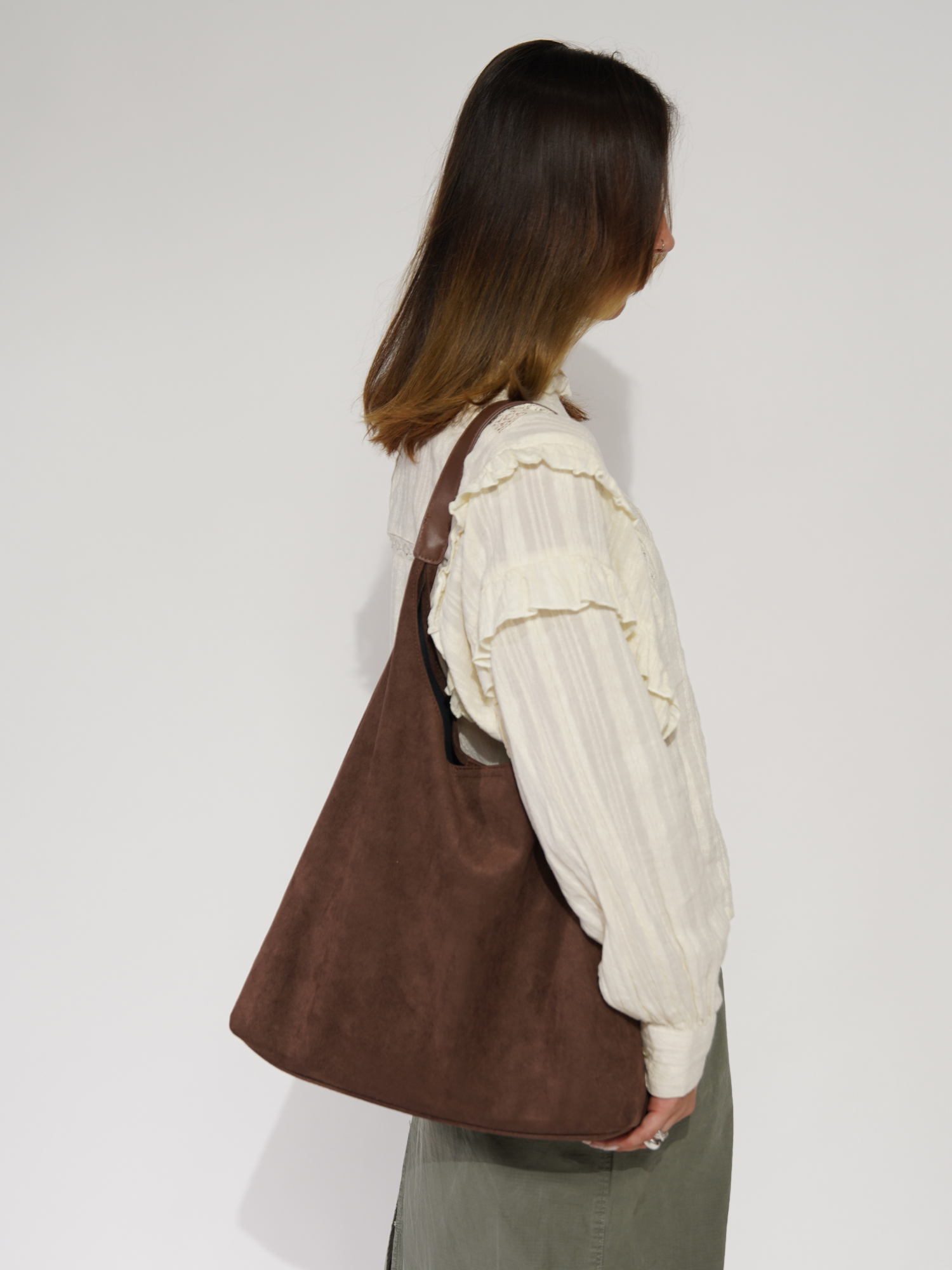 SHIMR | SUEDE TOTE