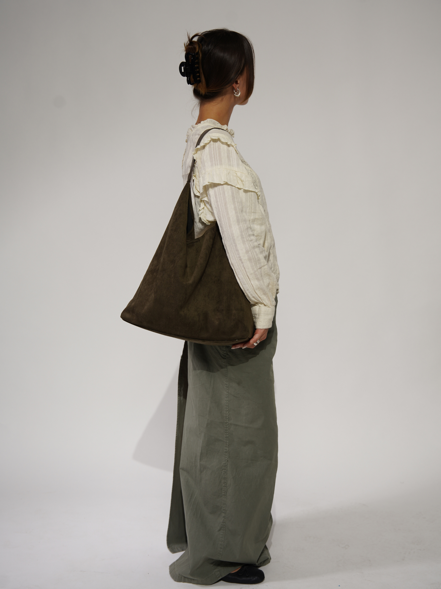 SHIMR | SUEDE TOTE