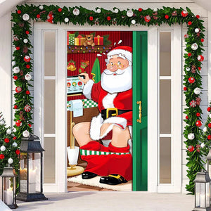 SHIMR | Realistische Kerst Deur Decoratie