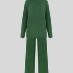 Eline | Turle Neck Knit Pants Set