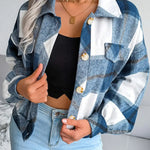 SHIMR | CROPPED FLANNEL JASJE