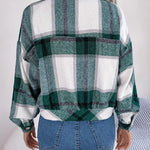 SHIMR | CROPPED FLANNEL JASJE