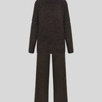 Eline | Turle Neck Knit Pants Set