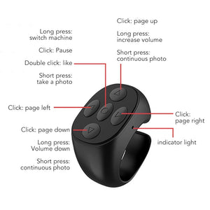 SHIMR | Vingertip Bluetooth Bediening