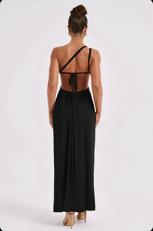 SHIMR | MAXI JURK MET SLIT