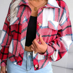 SHIMR | CROPPED FLANNEL JASJE