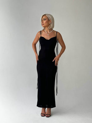 SHIMR | BACKLESS MAXI DRESS