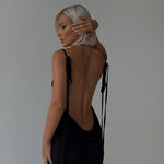 SHIMR | BACKLESS MAXI DRESS