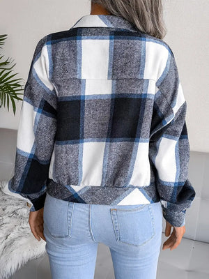 SHIMR | CROPPED FLANNEL JASJE