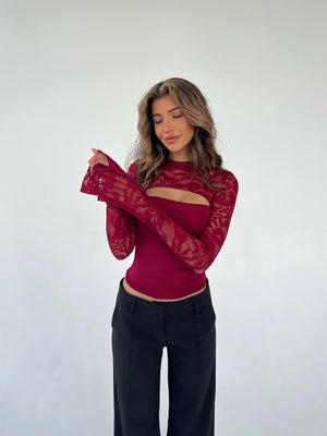 Shimr | Lace Tops