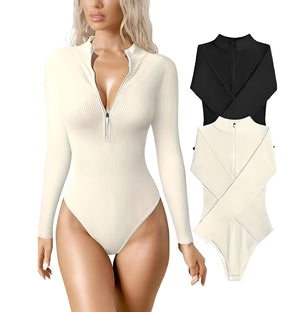 Zoey  | Zip up bodysuit