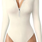 Zoey  | Zip up bodysuit