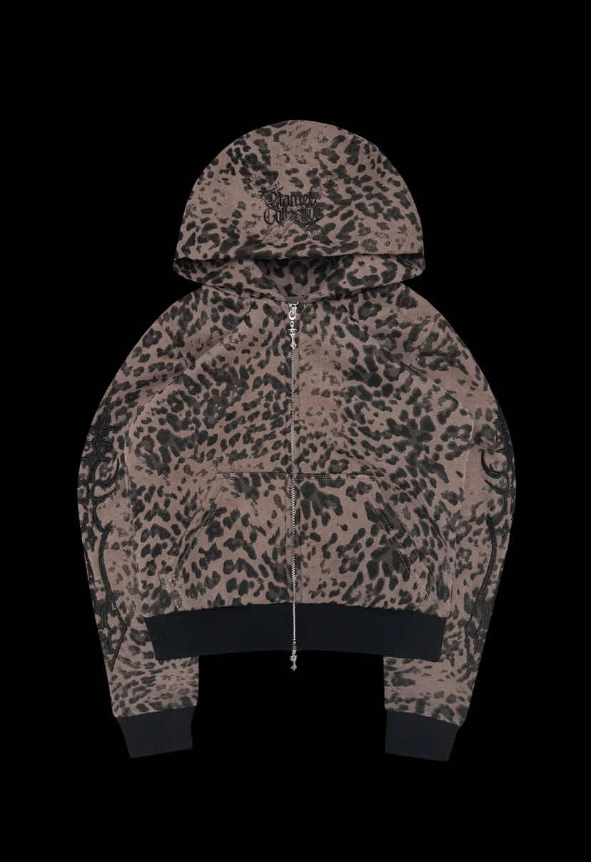 Lena | Leopard Print Tracksuit