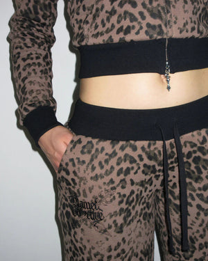 Lena | Leopard Print Tracksuit