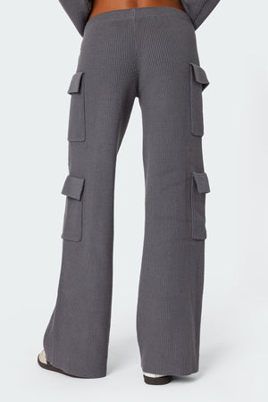 SHIMR | KNIT CARGO PANTS