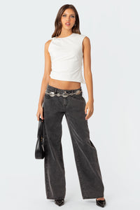 Blair™ - De Retro Flair Low Jeans