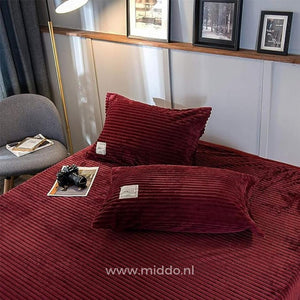 SHIMR | Fluwelen Fleece Beddengoed