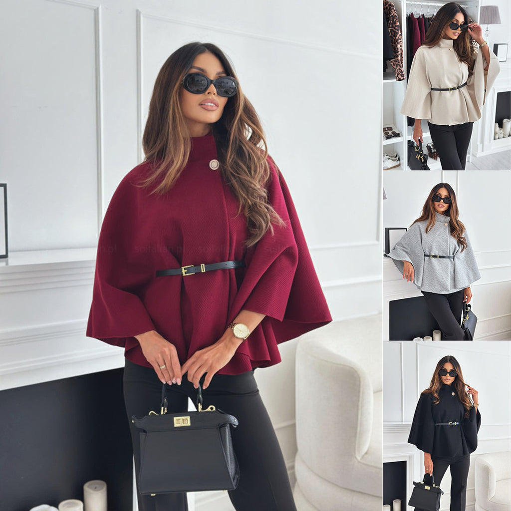 Olivia l Cape Coat