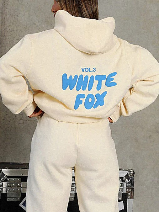 SHIMR | WHITE FOX TRACKSUIT