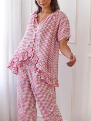 SHIMR | GINGHAM SETJE