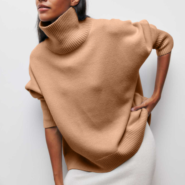 Lina | Oversized turtleneck sweater