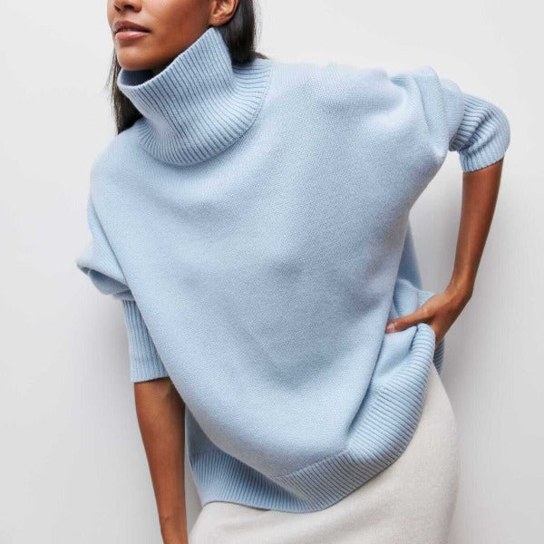 Lina | Oversized turtleneck sweater