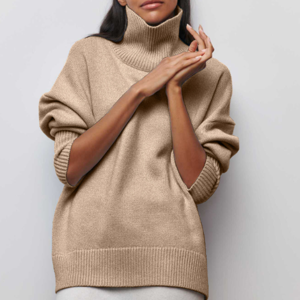 Lina | Oversized turtleneck sweater