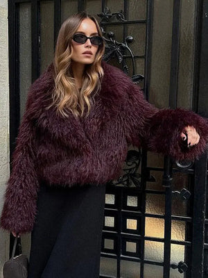 Lily | Faux Fur Coat