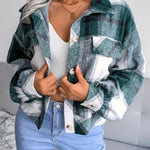 SHIMR | CROPPED FLANNEL JASJE