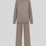 Eline | Turle Neck Knit Pants Set