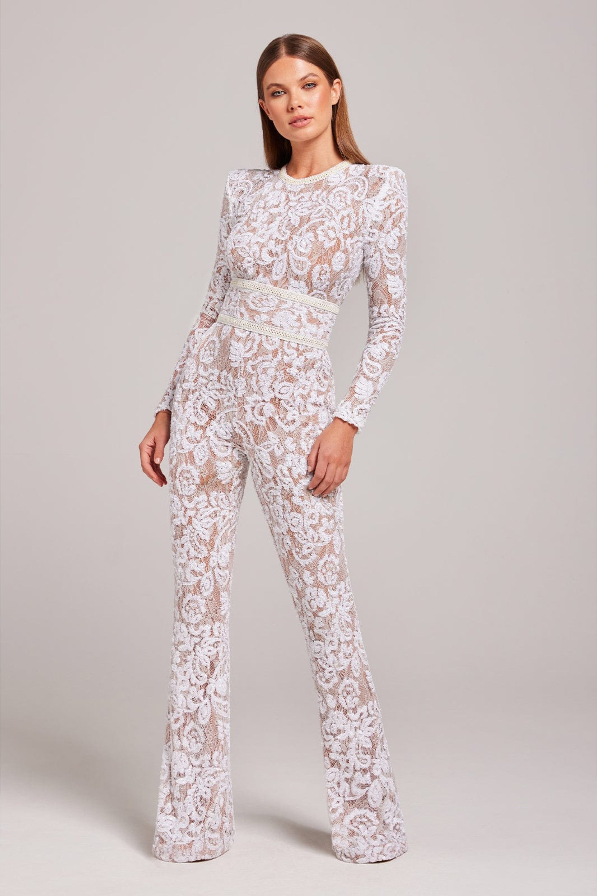 Mary | Lace Jumpsuit