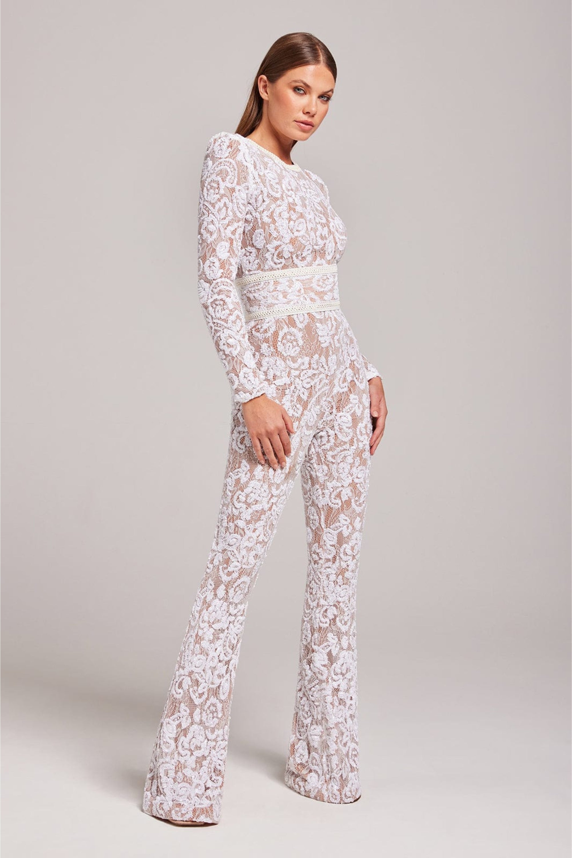 Mary | Lace Jumpsuit