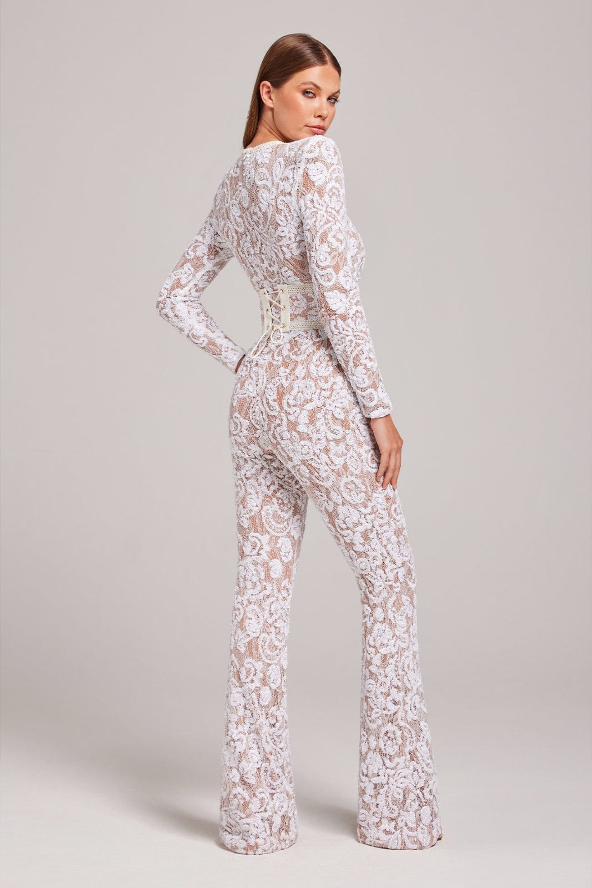 Mary | Lace Jumpsuit