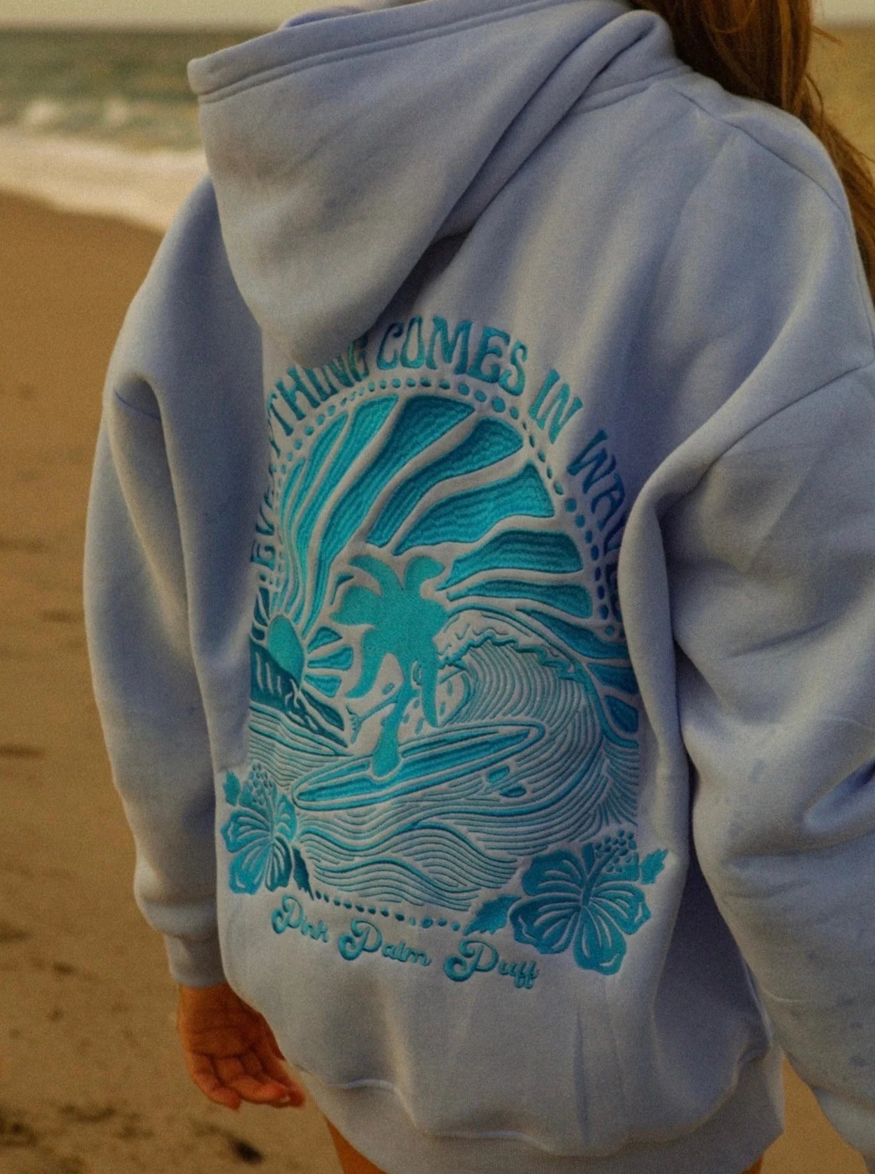 SHIMR | SUNSET - WAVES HOODIE