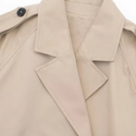 Carina Cropped Trenchcoat | Stijlvol & Vintage