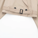 Carina Cropped Trenchcoat | Stijlvol & Vintage