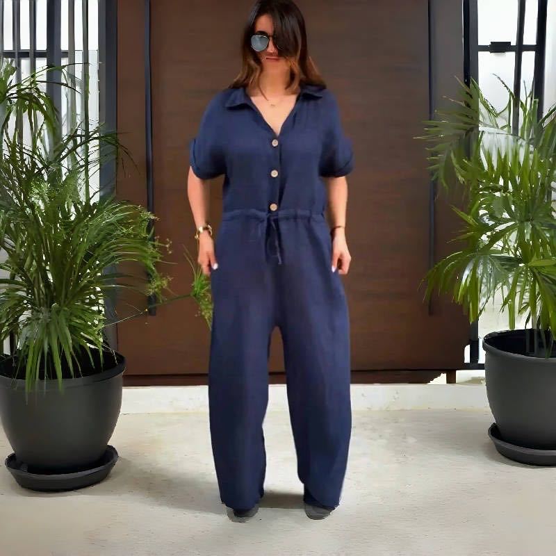 SHIMR | LINNEN JUMPSUIT