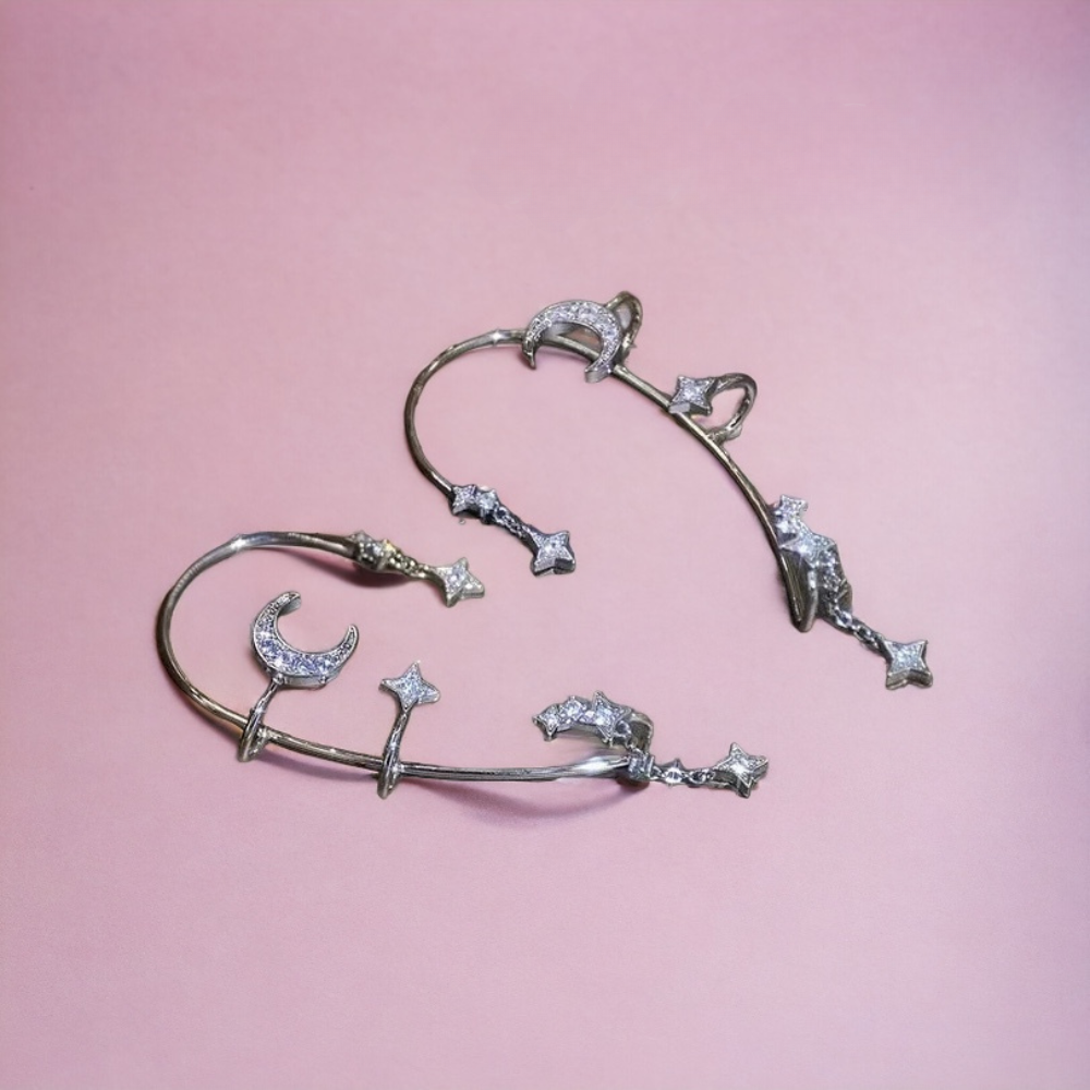 SHIMR | MOONSTAR EARCUFFS