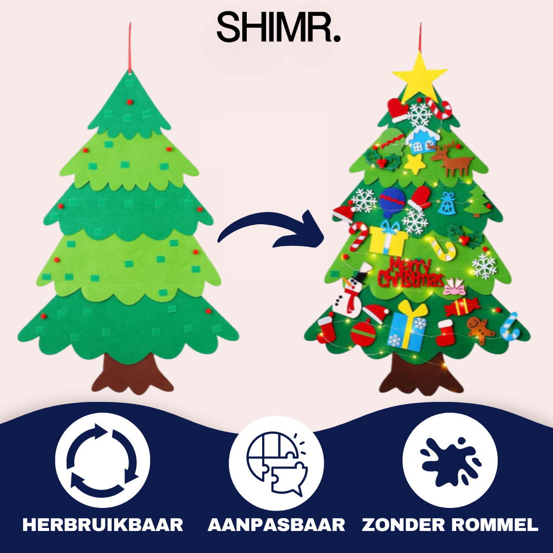 SHIMR | Vilt Kerstboom