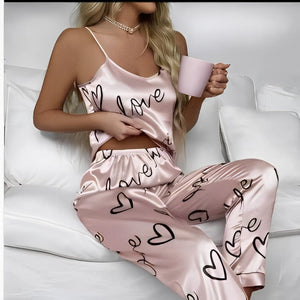 SHIMR | SATIN PJ SET