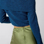 SHIMR | OFF SCHOULDER KNIT SWEATER