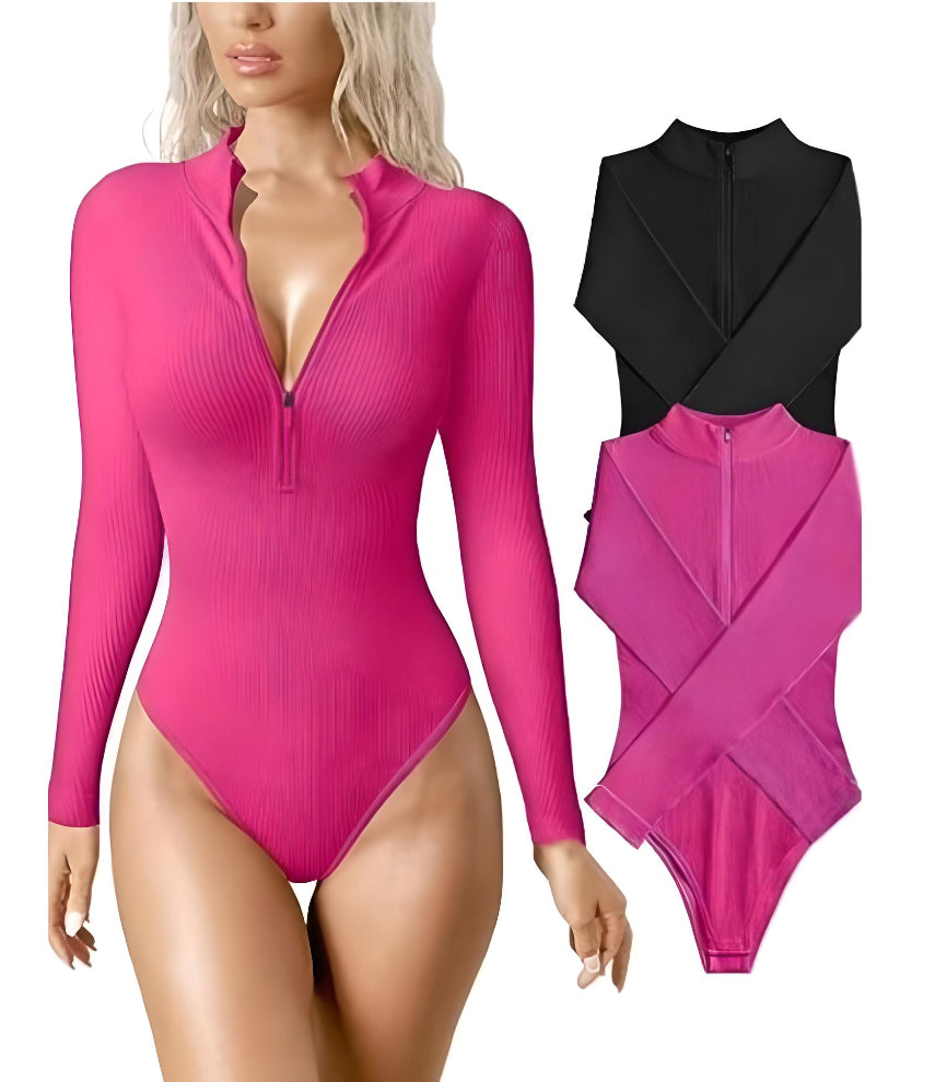 Zoey  | Zip up bodysuit