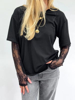 Basic Lace T-shirt